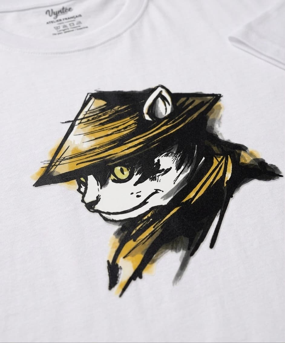 Chat Samouraï
